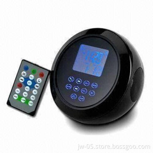 Touchscreen Portable Speaker with Alarm Clock Function